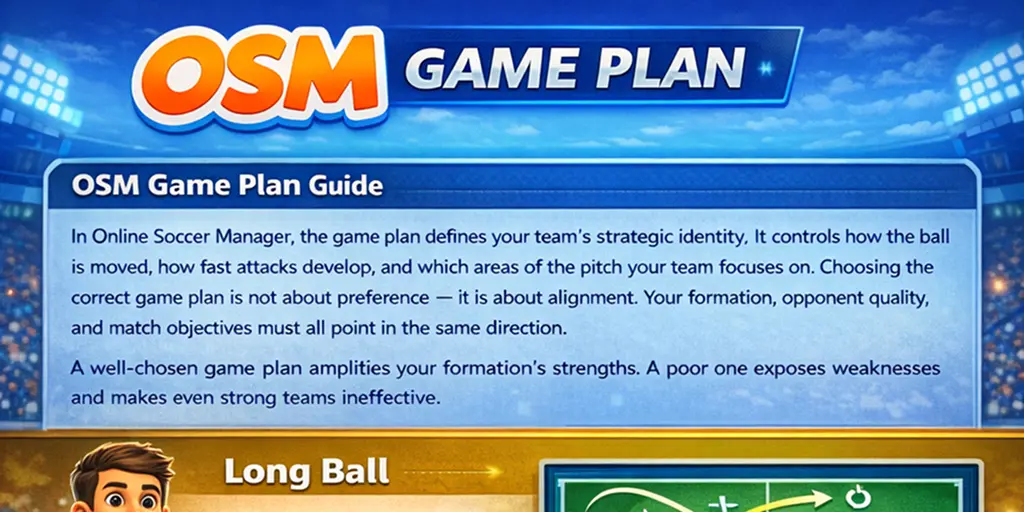 OSM game plan